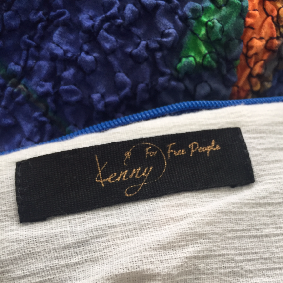 !SOLD! Free People Floral Body Con Dress Sz M - Picture 5 of 6