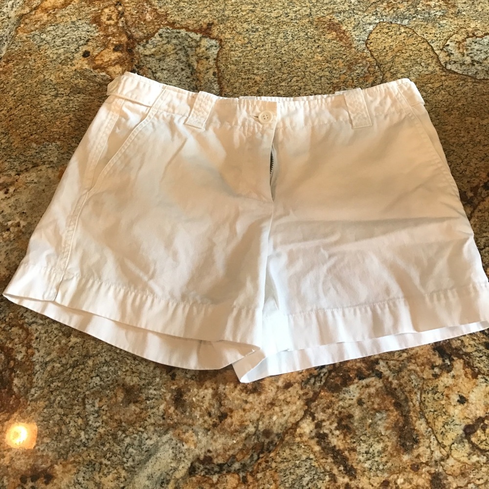 White Shorts
