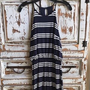 Loft striped maxi dress - XS
