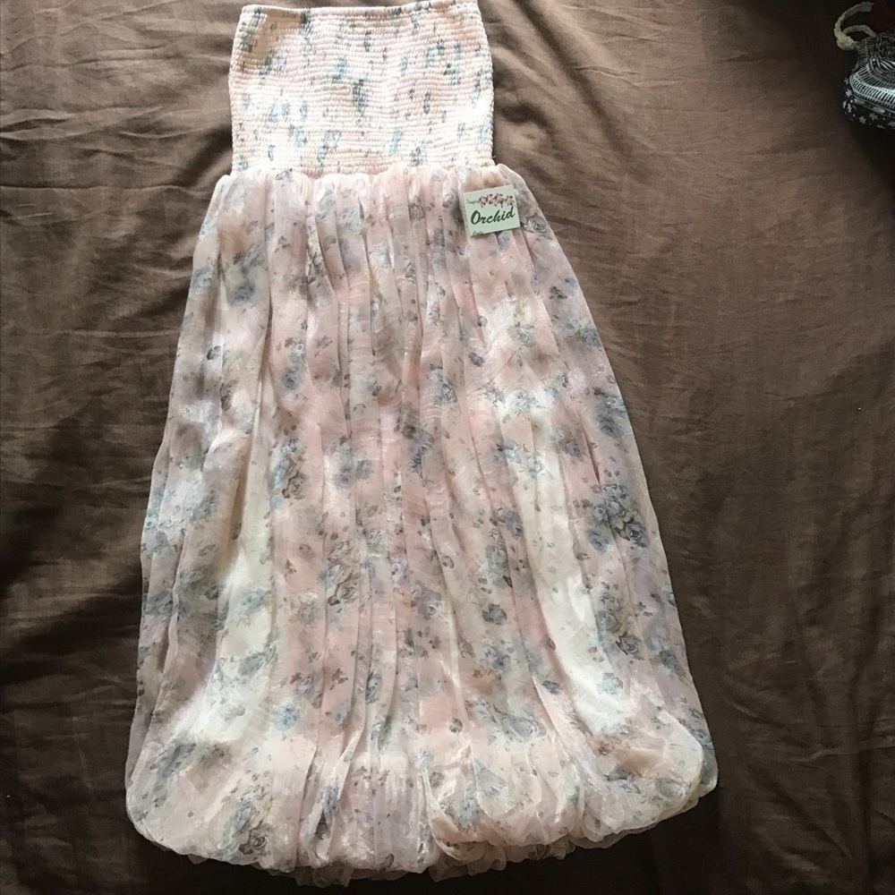 Orchid pink dress