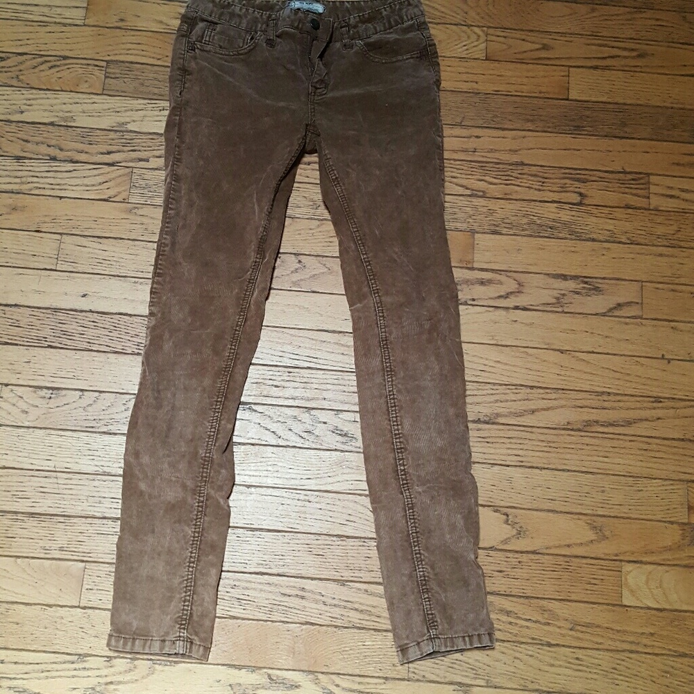 Free people Brown skinny jeans