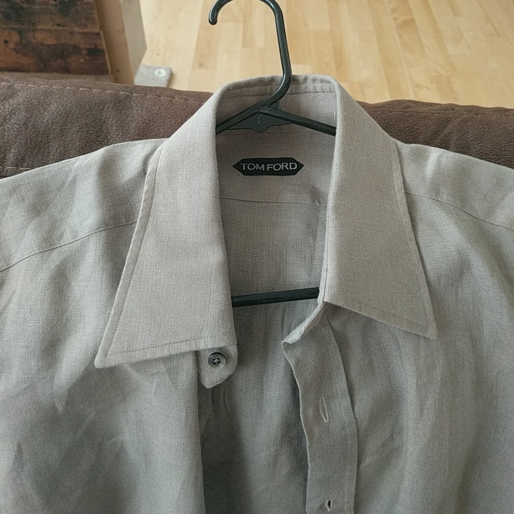 Tom Ford Linen Dress Shirt