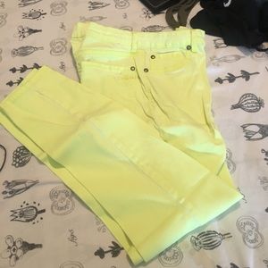 Neon pants