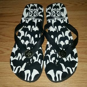 Tory Burch flip flop Wedges