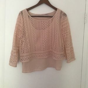American Eagle Lace Top