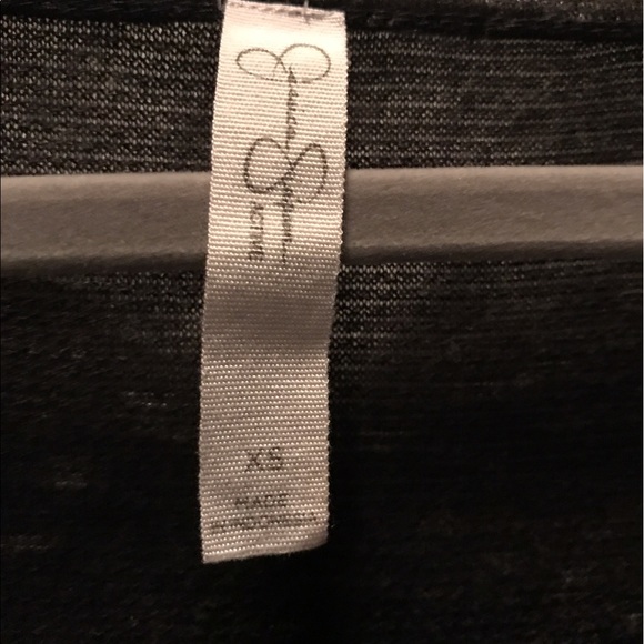 Jessica Simpson mix material 3/4 sleeve blouse - Picture 3 of 4