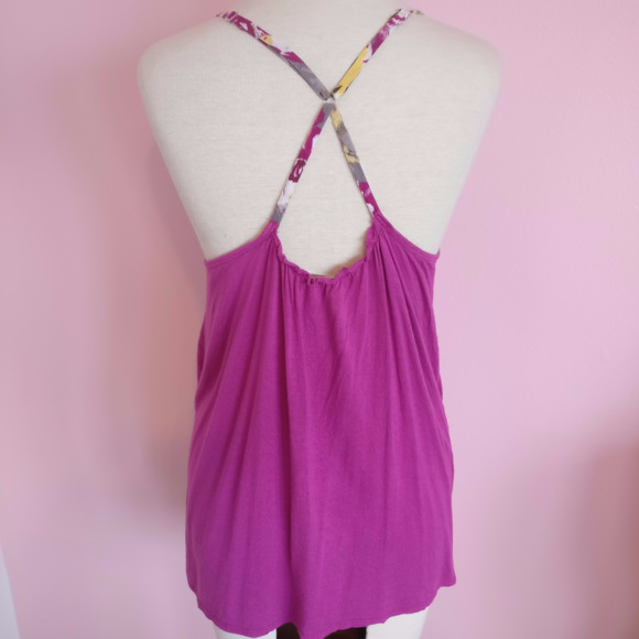Charlotte Russe Tops - Charlotte Russe Adjustable Cross Back Tank Top