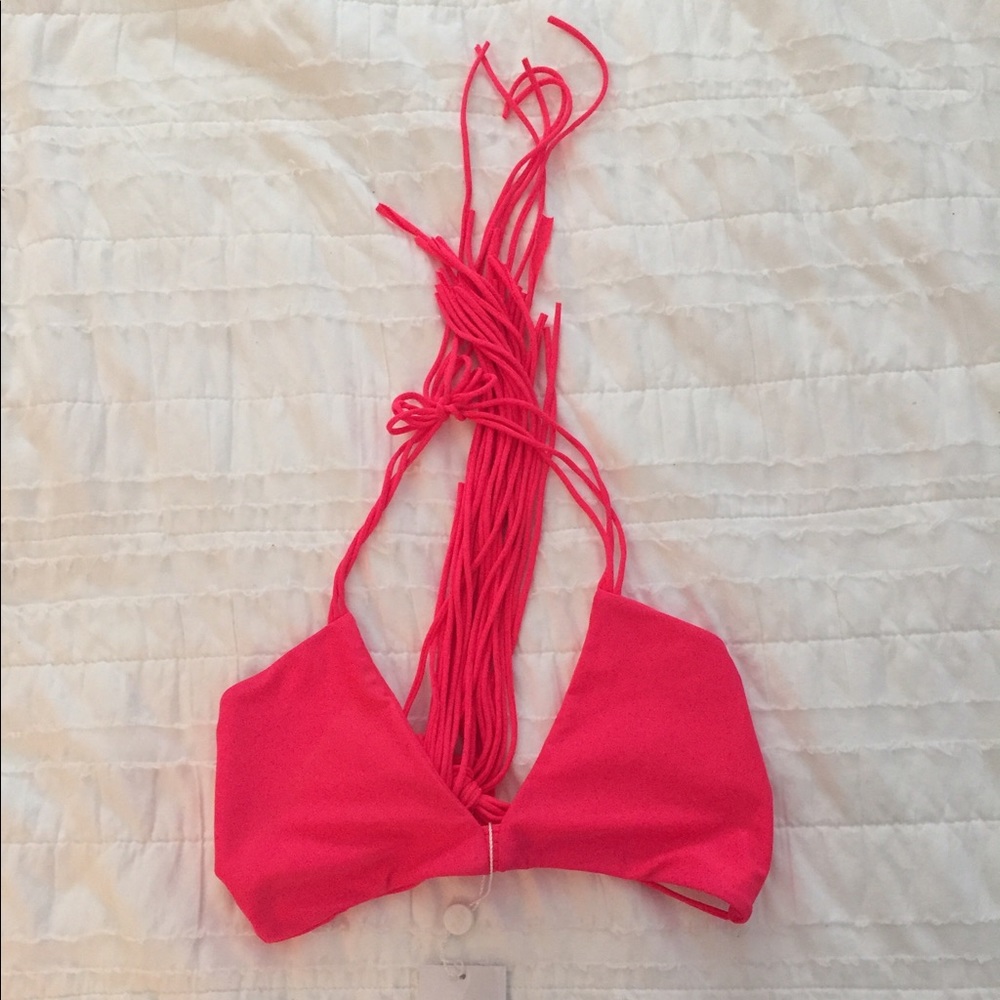 Hot pink Mikoh top NWT