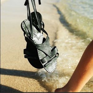 Free People Leather Sandal