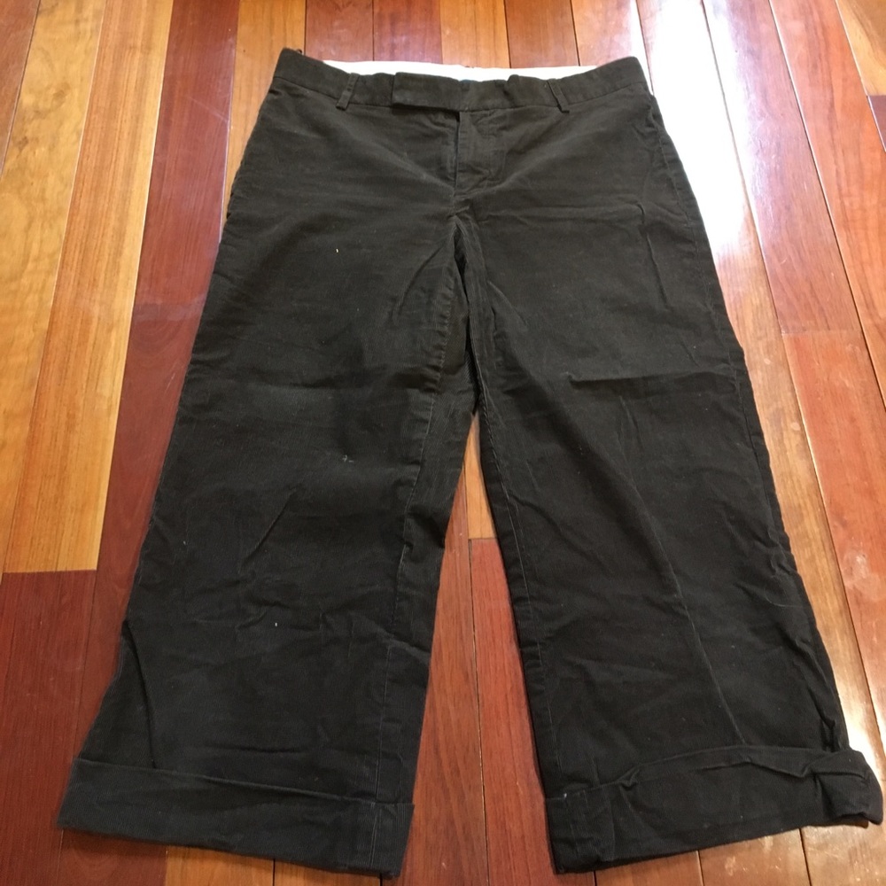 GAP Chocolate Colored Capri Corduroy Pants!