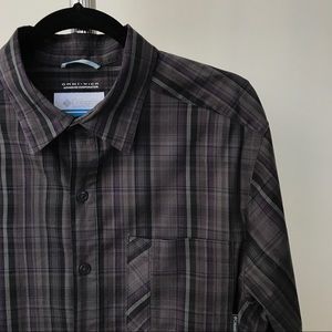 *Price Drop*Columbia Omni-Wick Plaid Shirt Medium