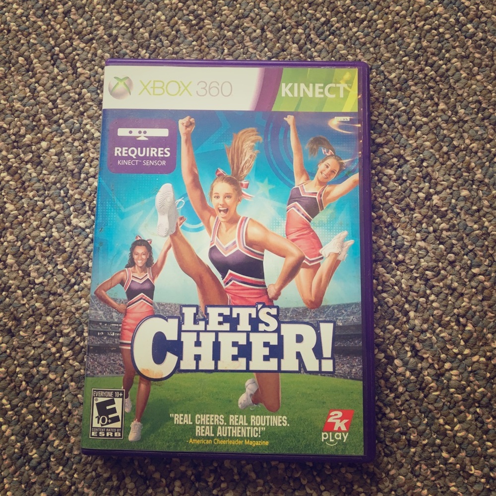 Xbox 360 kinect Lets Cheer!