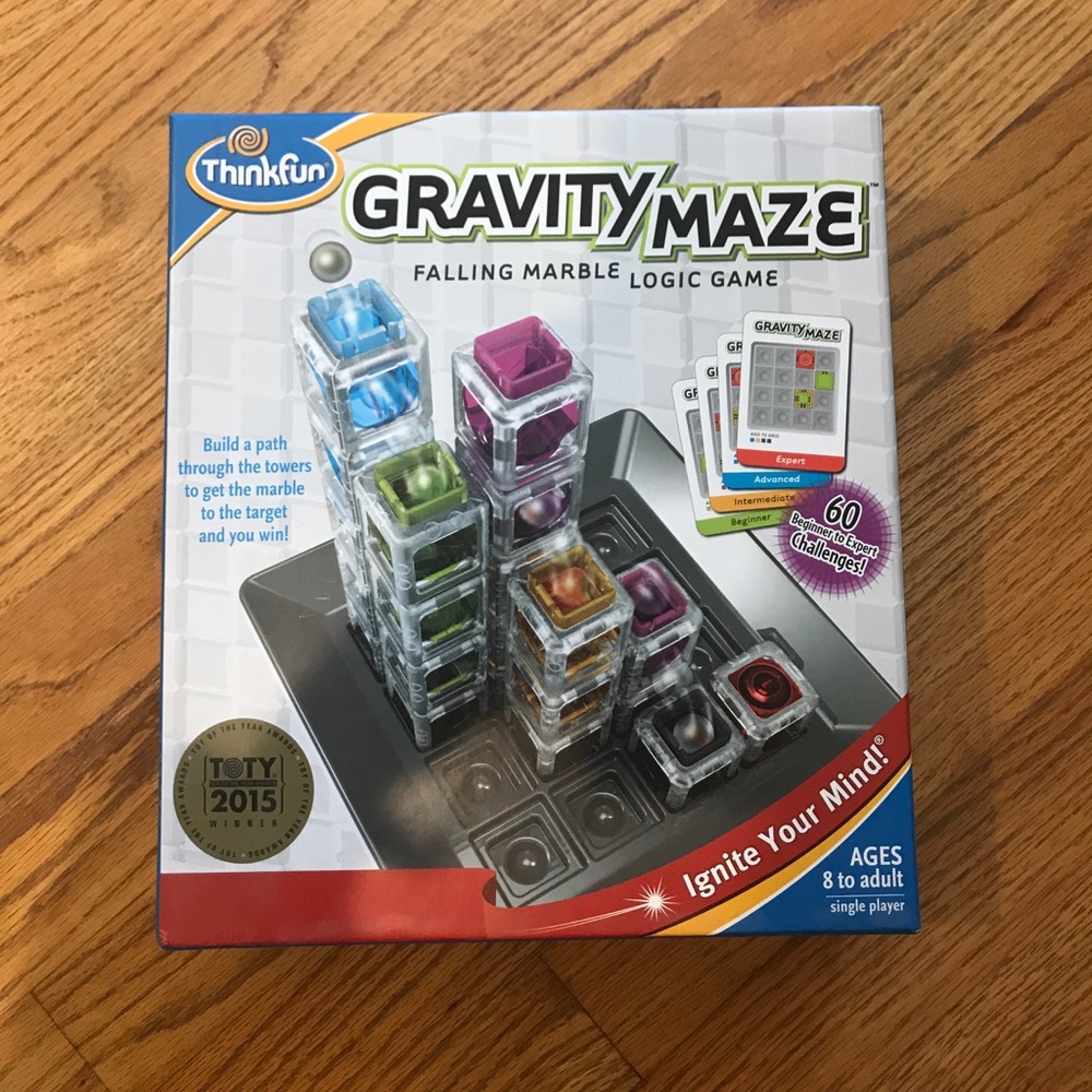 Gravity Maze Falling Marble Game