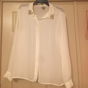 Button down blouse XL