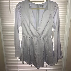 Brand new baby blue Tobi romper