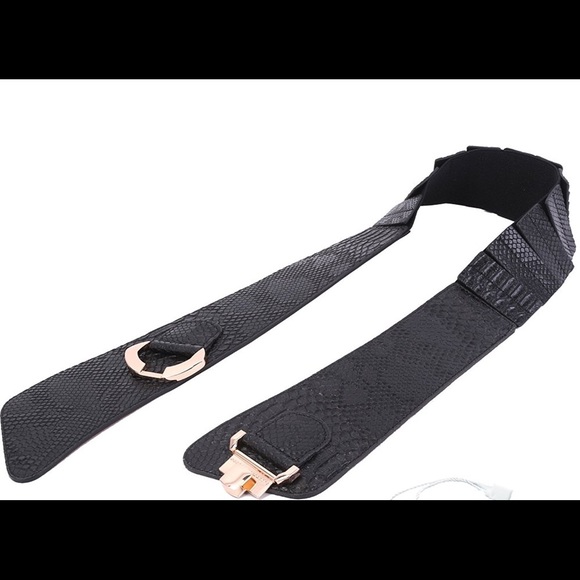 🆕 Jasgood Fashion Oversized Belt/Faux Snakeprint - Picture 7 of 7