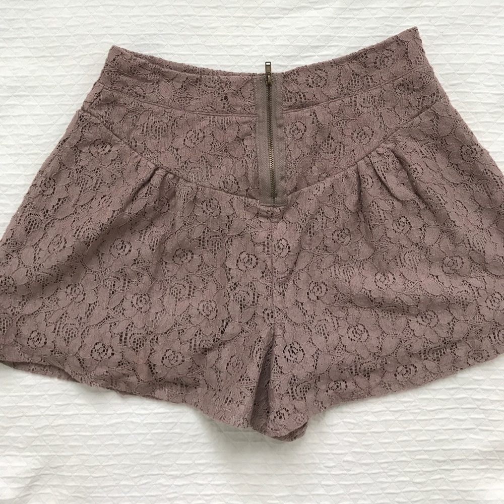 Lace shorts