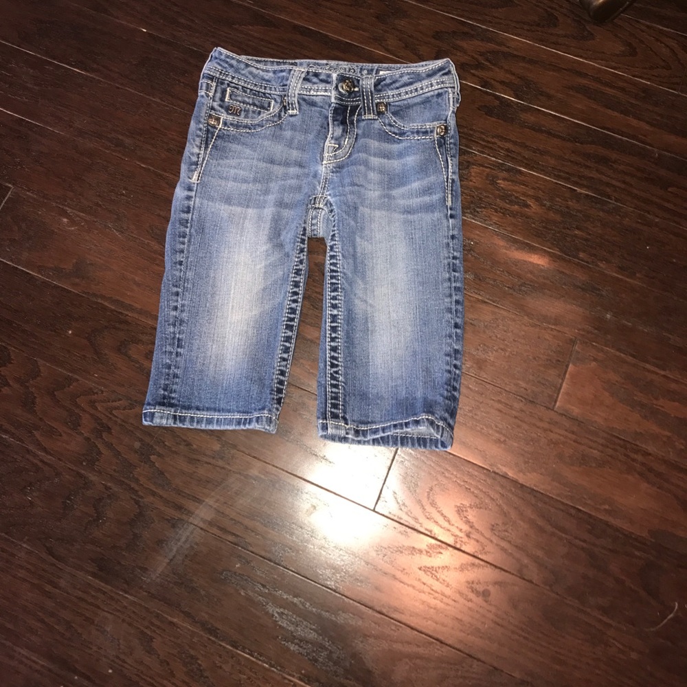 Miss Me knee length shorts