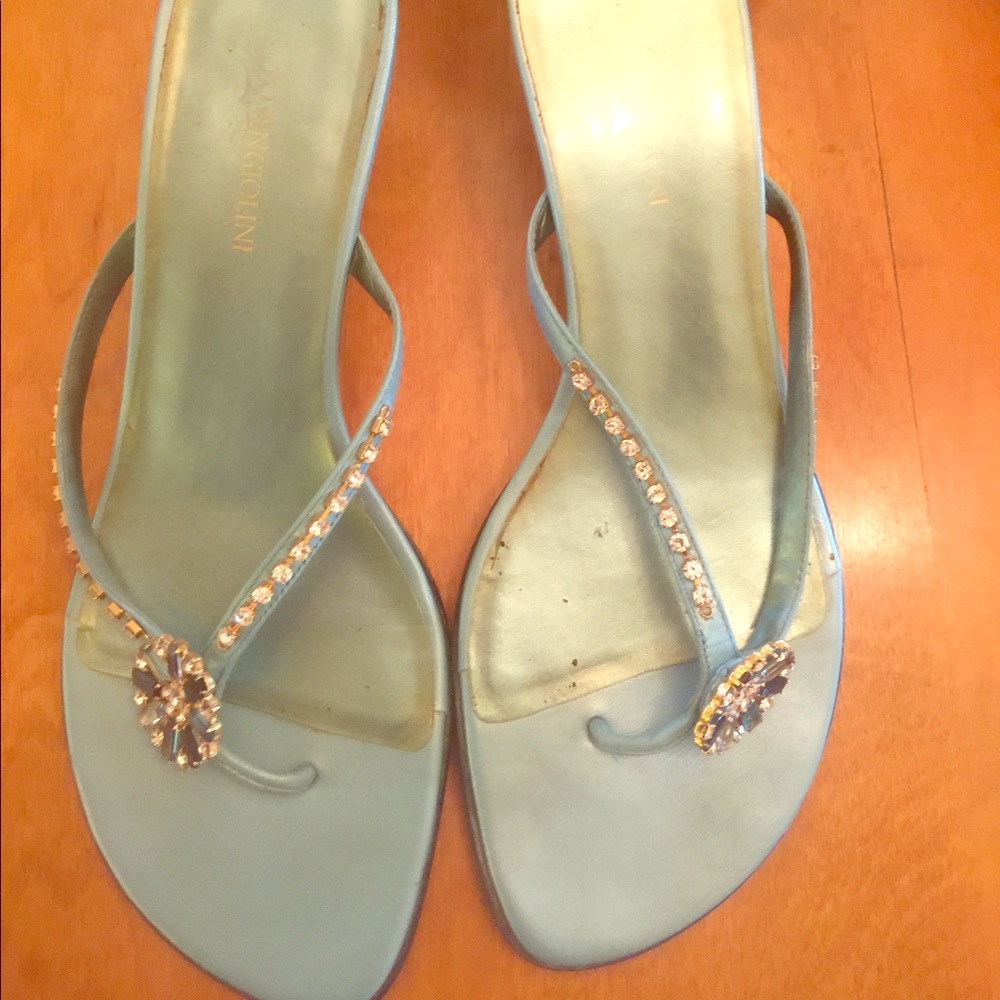 Enzo Angiolini sparkly sandals