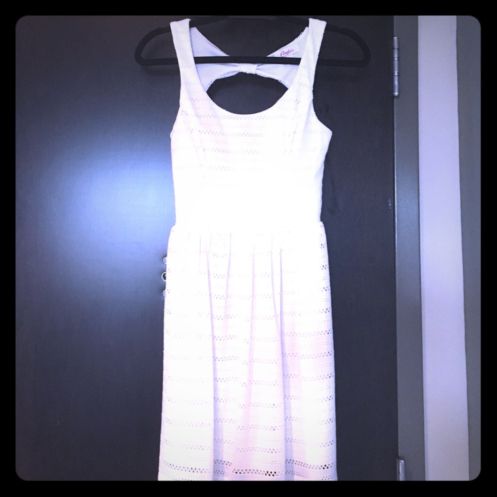 XS white sundress
