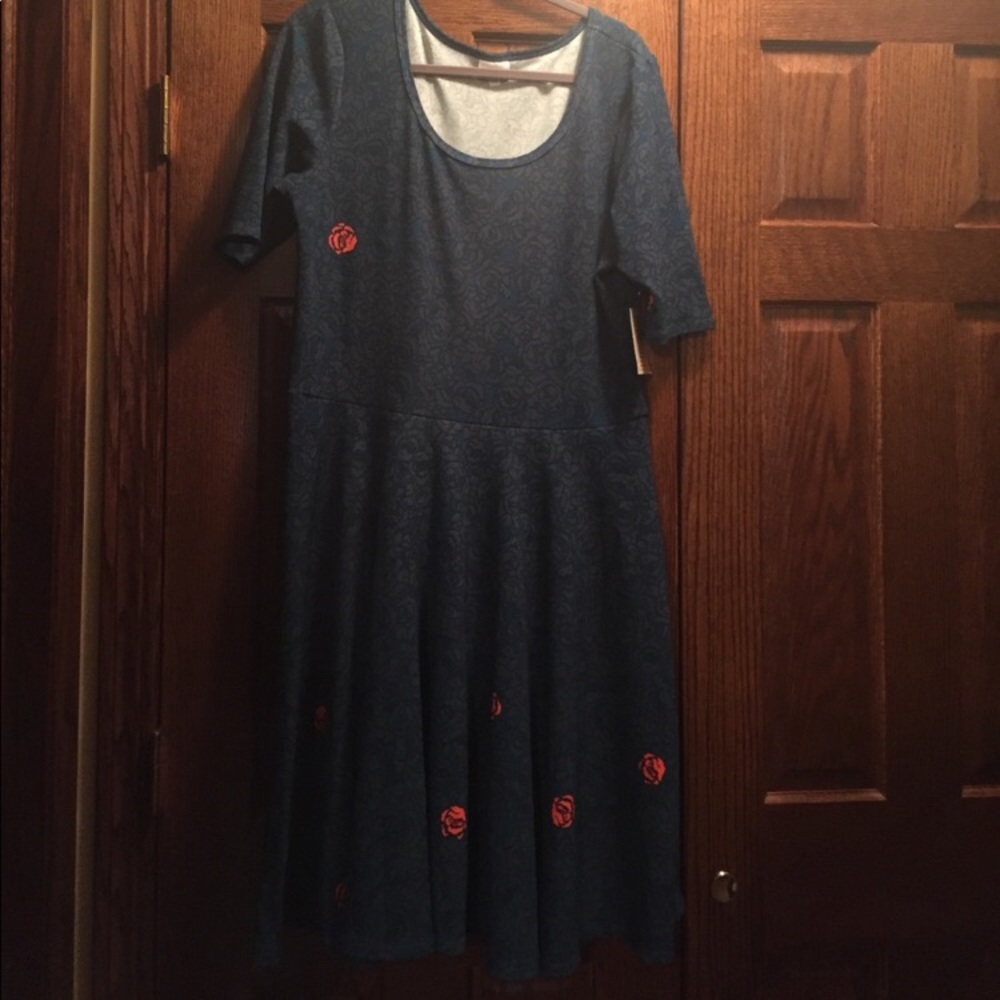 3x NICOLE lularoe dress cute summer plus size
