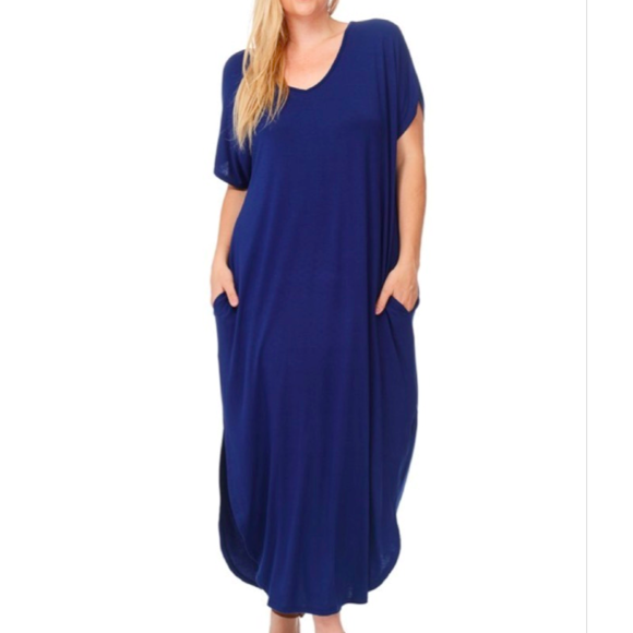 ONLY 1 2X LEFT!!! Plus Sized Maxi - Picture 3 of 3