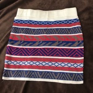 Fun geometric skirt