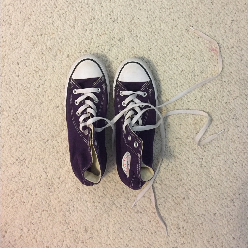 Purple Converses