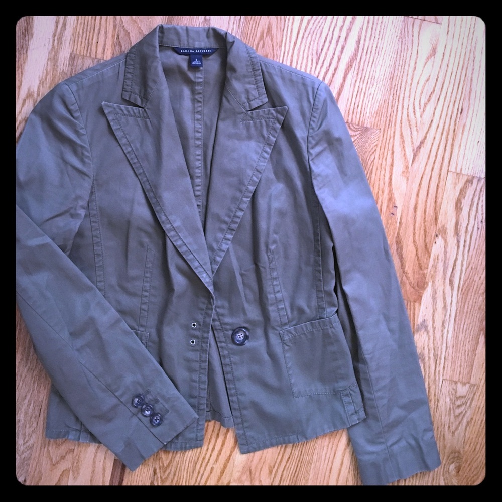 Classic banana republic blazer