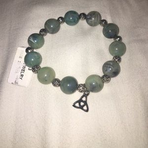 Irish Connemara marble bracelet