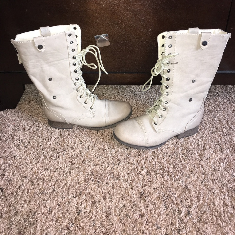 FINAL PRICE✨ taupe combat boots