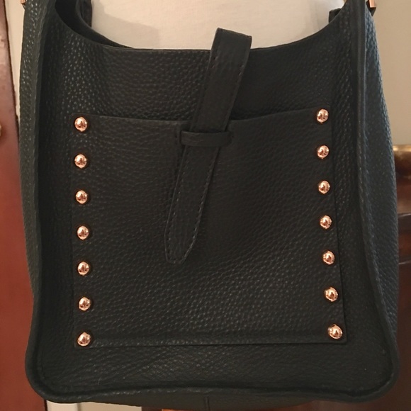 Rebecca Minkoff Black Feedbag + Guitar bag strap! - Picture 2 of 7