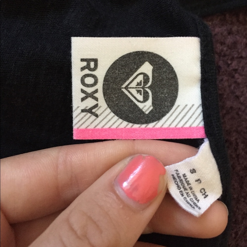 Black Roxy Romper - Picture 2 of 4