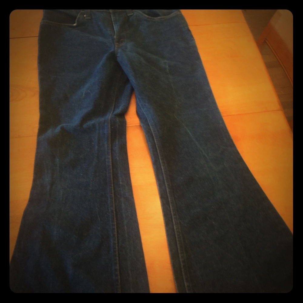 Vintage 1960's Levi Bell Bottoms