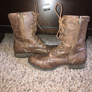FINAL PRICE✨brown combat boots