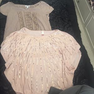 Sequin shirt bundle (: