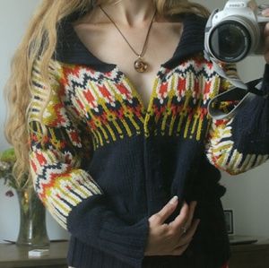 French connection loungey wool sweater