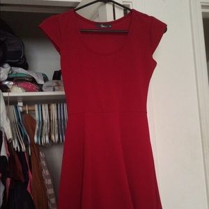 Red dress
