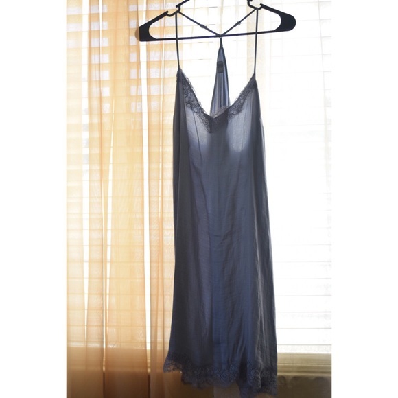 Aerie Satin Slip Dress - Picture 2 of 5