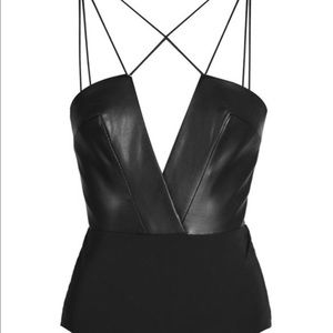 •NWT• Call Of Wildness One-Piece Leather Swimsuit
