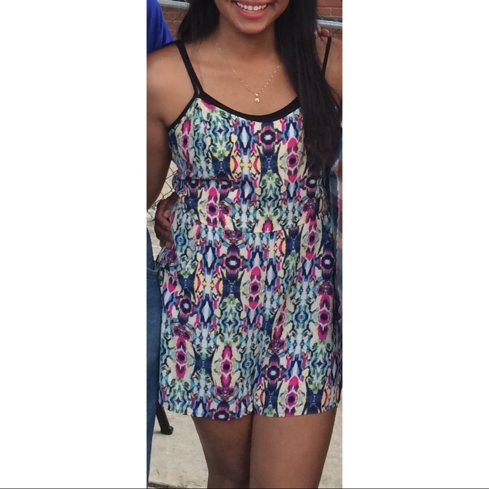 Multicolored Romper