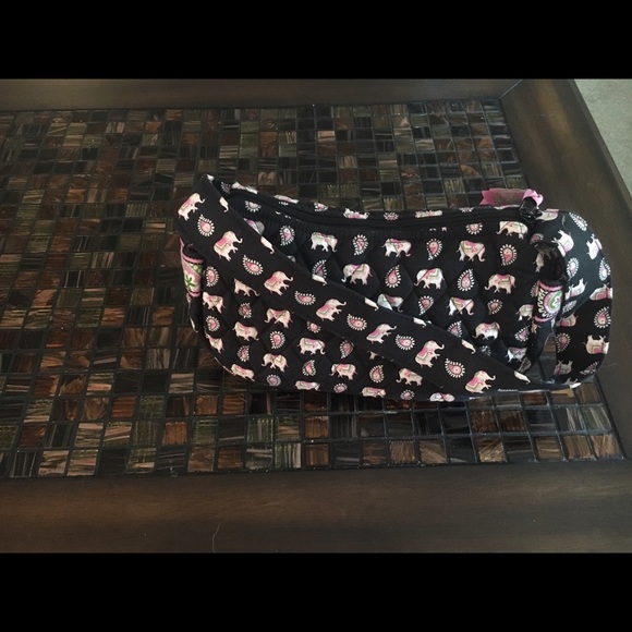 Vera Bradley Handbags - Vera Bradley Pink Elephant Hobo Shoulder purse