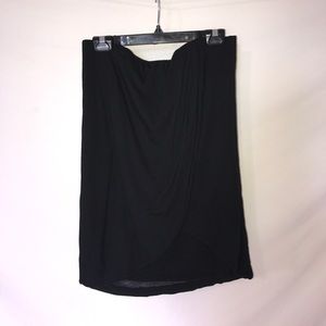 Kenneth Cole cotton wrap skirt