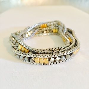 Stella & Dot NWOT Luna Wrap Bracelet