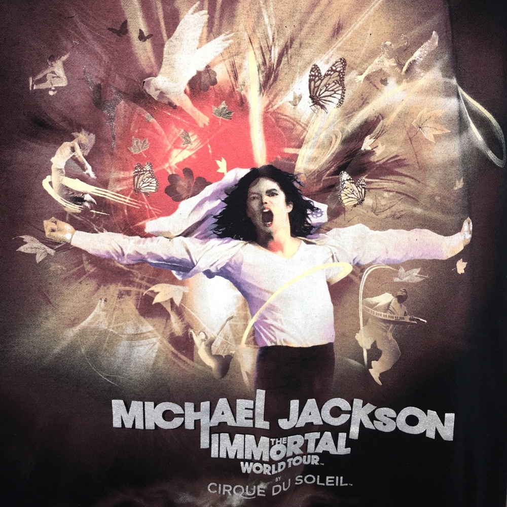 Michael Jackson The Immortal world Tour tee 🎤