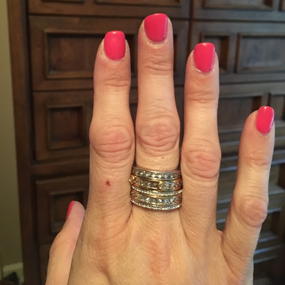 Henri Bendel stacked ring