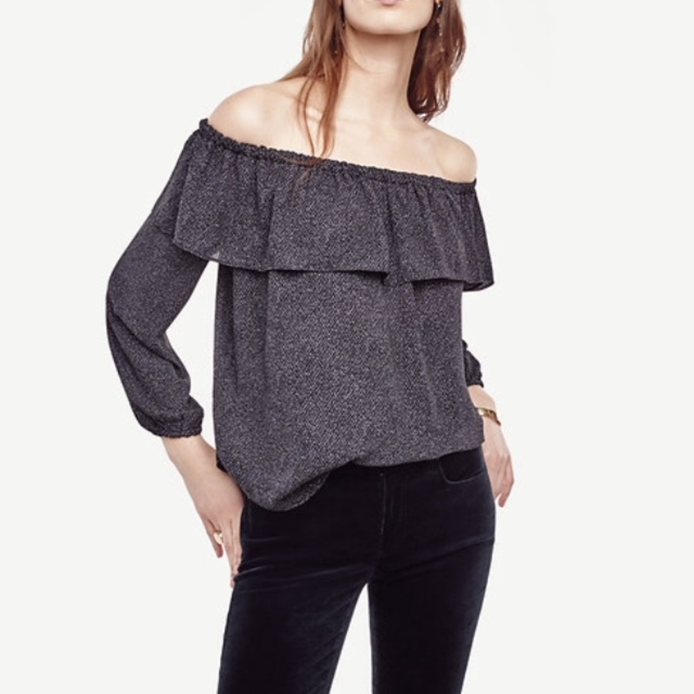 Ann Taylor off the shoulder blouse