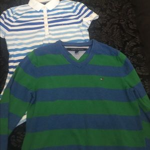 Bundle of 2 Tommy Hilfiger boy teens shirts