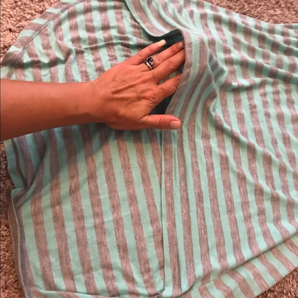 Hi Low stripe dress - Picture 2 of 4