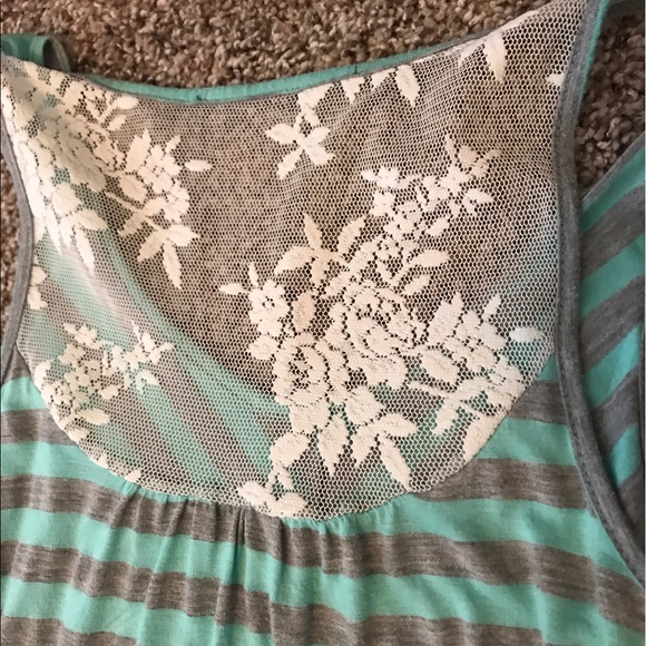 Hi Low stripe dress - Picture 4 of 4